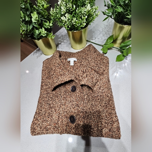 NWOT CONRAC C Sublime cardigan neuf en tricot avec boutons dorés oversizes - Picture 7 of 7